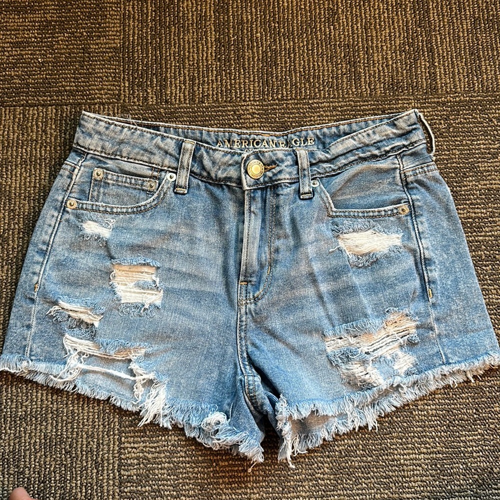 American eagle jean shorts
